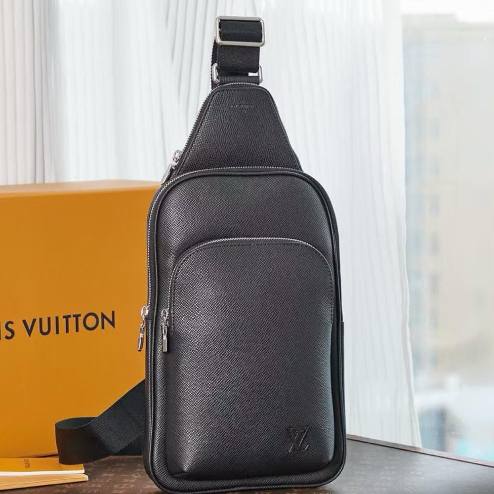 Louis Vuitton Black Avenue Sling